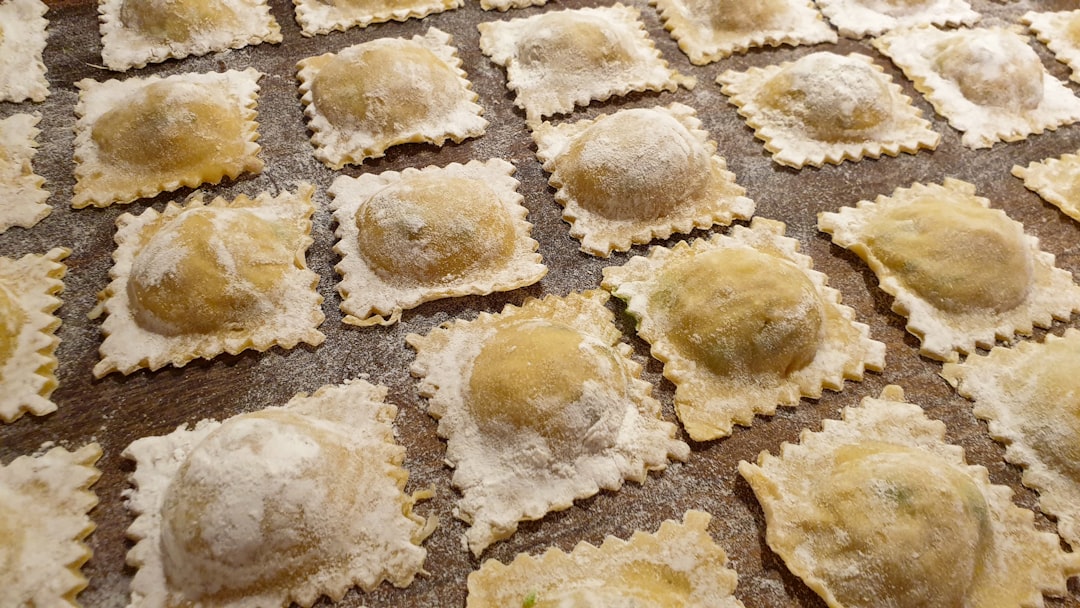 Photo Ravioli, Carbonara